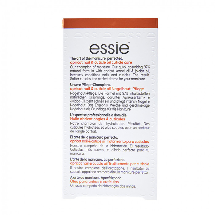 APRICOT NAIL&CUTICLE OIL CONDITIONS NAILS&HYDRATES CUTICLES