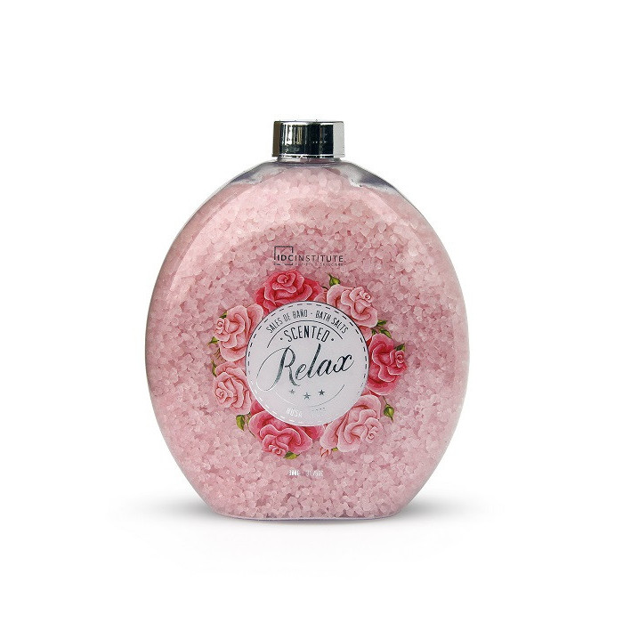 IDC INST SCENTED RELAX BATH SALTS 900GR ROSES