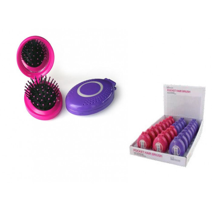 IDC DESIGN POCKET MIRROR WITH COMB