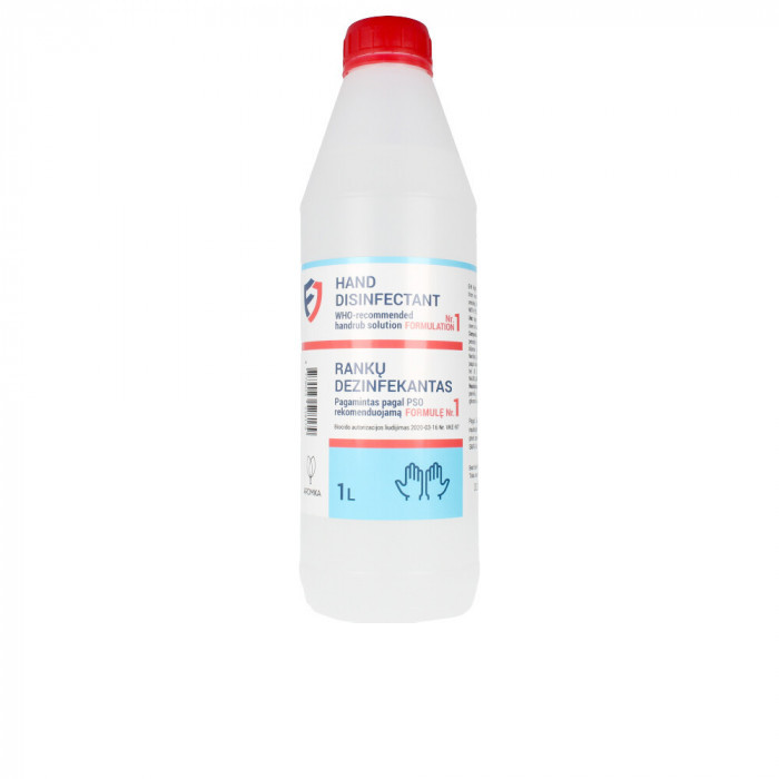 HAND DISINFECTANT HANDRUB SOLUTION 80% ALCOHOL 1000 ML