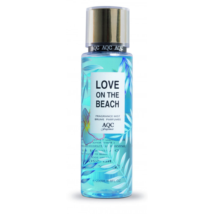 AQC FRAGRANCES BODY MIST LOVE ON THE BEACH 200ML