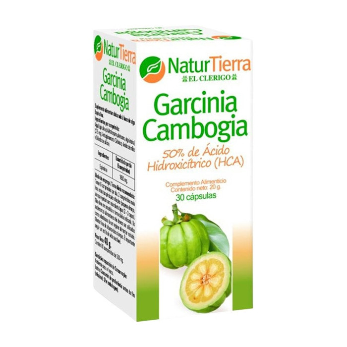 GARCINIA CAMBOGIA 30 CAPS. NATURTIERRA