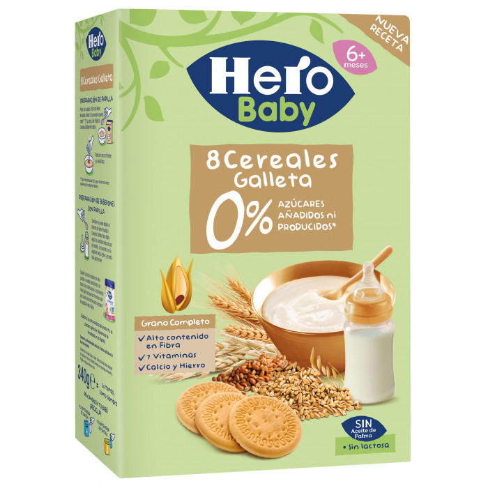 PAP 8 CEREALES GALLETA HB EST 340G 6U