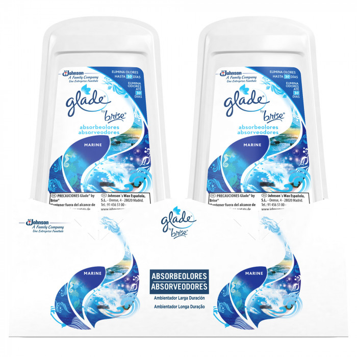 GLADE ABSORBEOLORES MARINE 2X150G - 2X150 GR