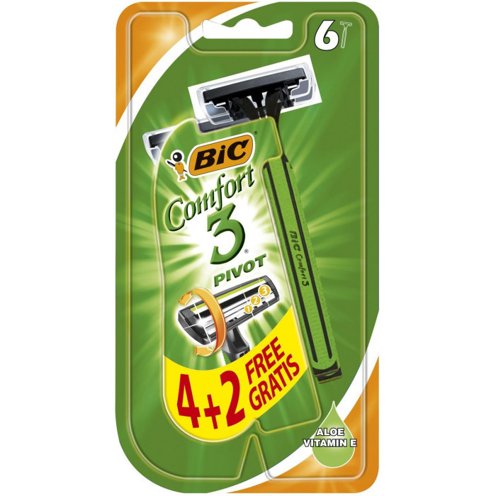 BIC COMFORT-3 DE 4+2 UND.