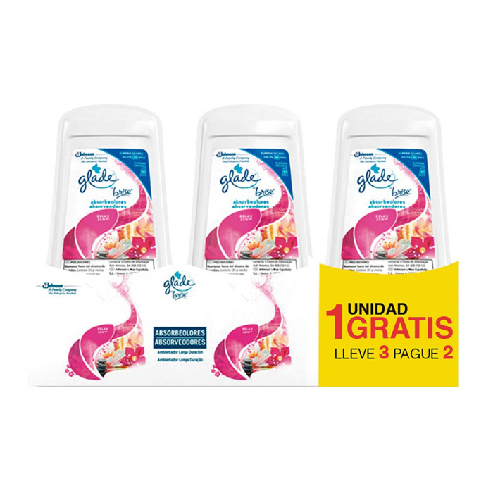 GLADE ABSORBE.3 X2 RELAX