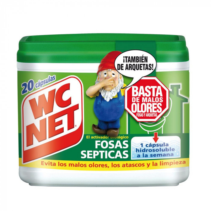 WC NET FOSAS SEPTICAS 20 BOLSI