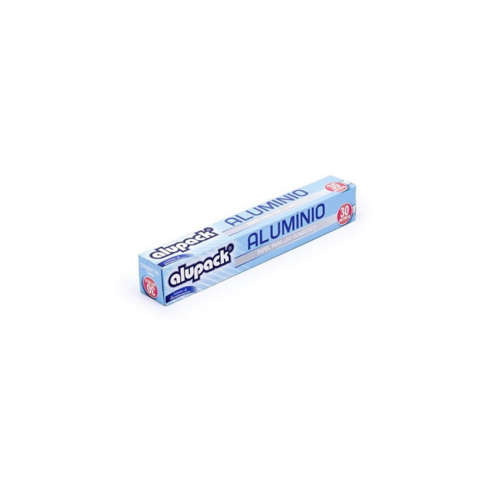 ALUPAK PAPEL ALUMINIO 30MTS