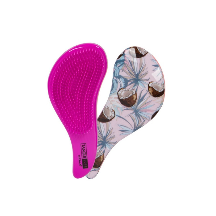 NEW TANGLE-FREE HAIR BRUSH (COCONUTS)