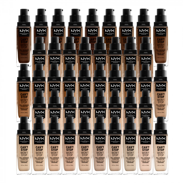 CANT STOP WONT STOP FULL COVERAGE FOUNDATION NATURAL