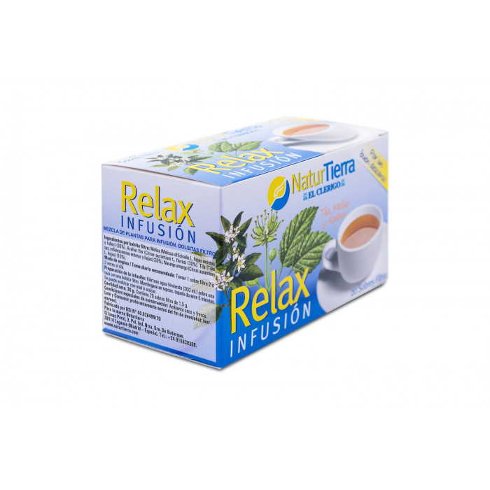 INFUSION RELAX 20 FILTROS NATURTIERRA