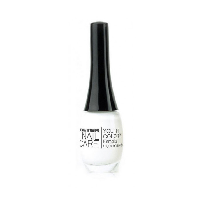 BETER NAIL CARE YOUTH COLOR 061 WHITE FRENCH MANICURE. ESMALTE REJUVENECEDOR