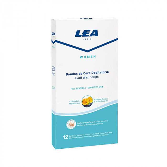 LEA WOMEN BANDAS DEPILATORIAS CERA FRIA