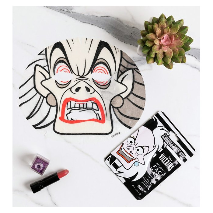 DISNEY CRUELLA SHEET FACE MASK