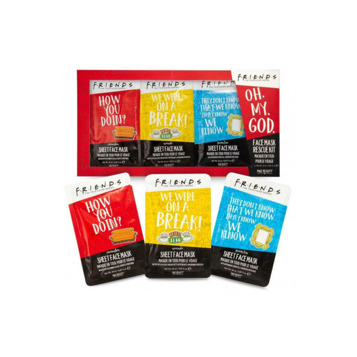 WARNER FRIENDS 3PC FACE MASK RESCUE KIT