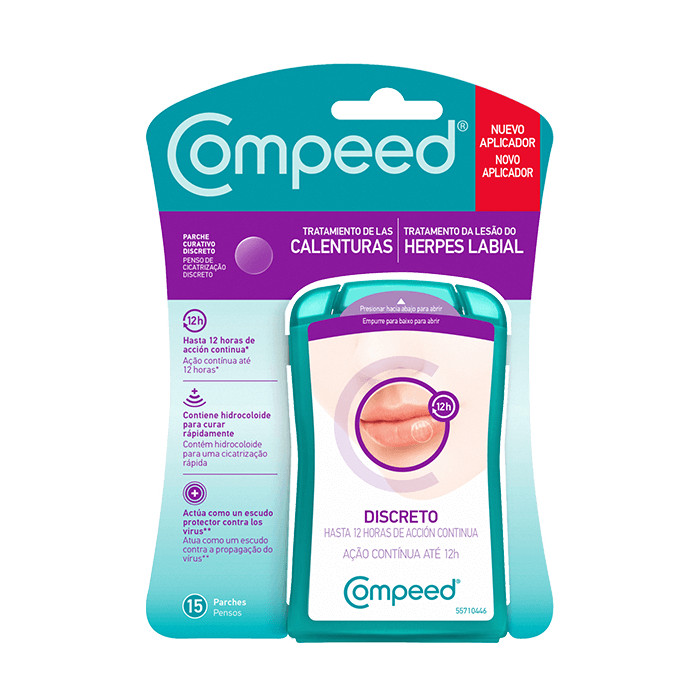 COMPEED CALENTURAS TOTAL CARE 15 PARCHES