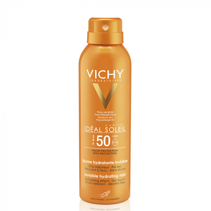 CAPITAL SOLEIL BRUME HYDRATANTE INVISIBLE SPF50 200 ML