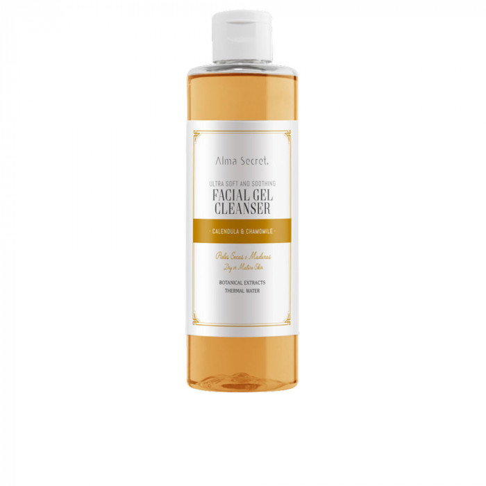 FACIAL GEL CLEANSER SUAVE Y CALMANTE CALENDULA & MANZANILLA 200 ML
