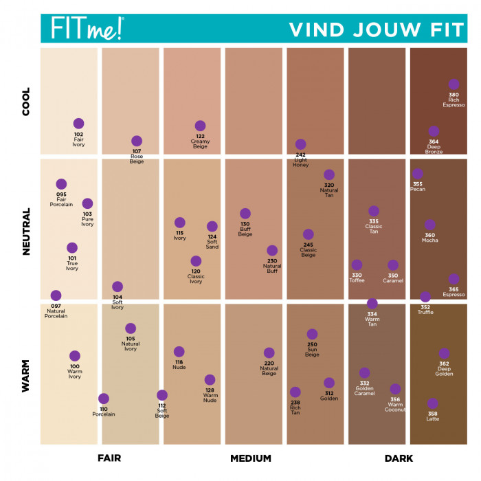 FIT ME MATTE+PORELESS FOUNDATION 115 30 ML