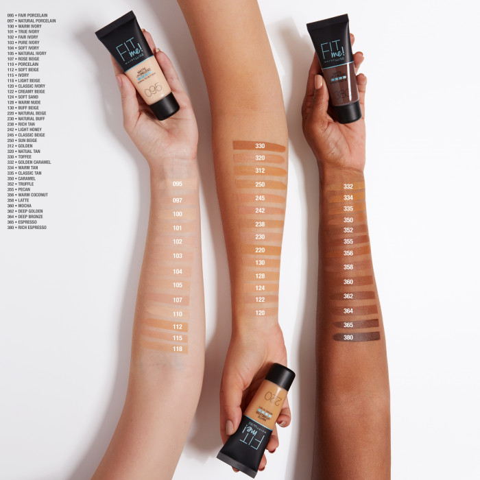 FIT ME MATTE+PORELESS FOUNDATION 115 30 ML