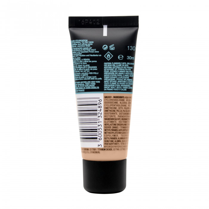 FIT ME MATTE+PORELESS FOUNDATION 130 30 ML