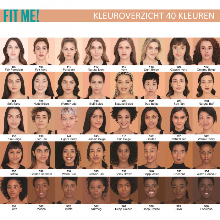 FIT ME MATTE+PORELESS FOUNDATION 130 30 ML