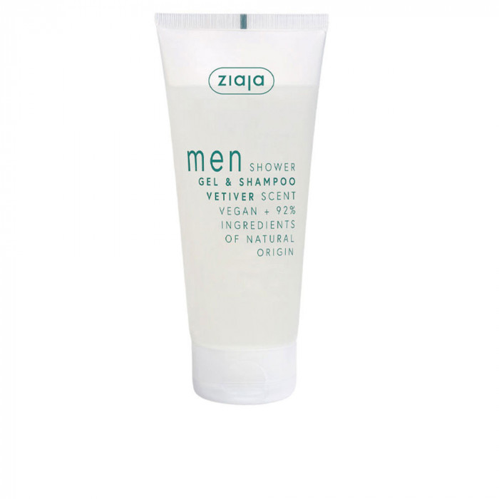 MEN GEL DE DUCHA Y CHAMPÚ VETIVER 200 ML