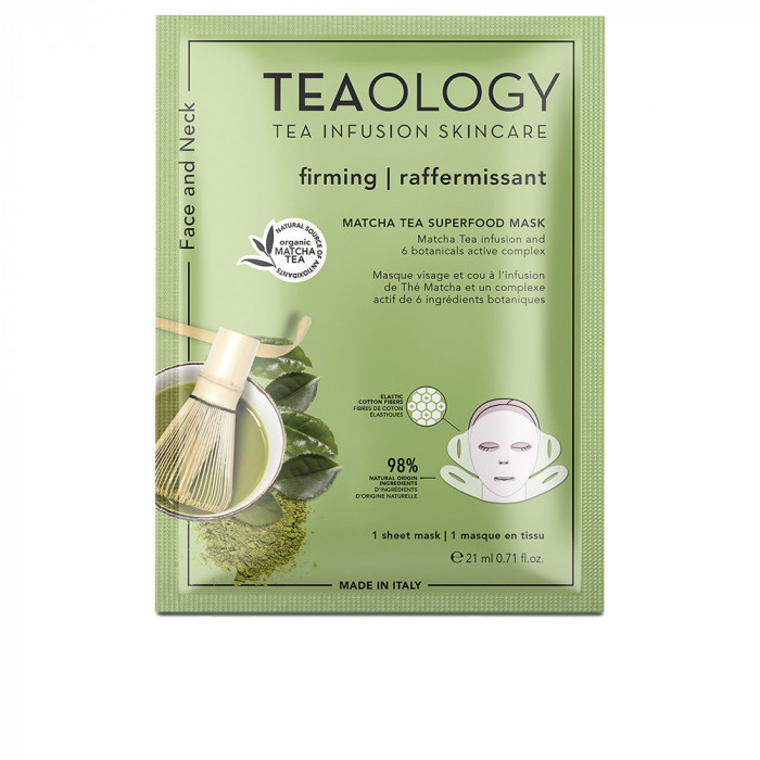 FACE AND NECK MATCHA TEA SUPERFOOD MASK 21 ML