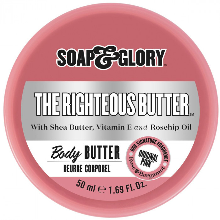 SOAP & GLORY THE RIGHTEOUS BUTTER BODY BUTTER 50ML 1.69 US FL. OZ.