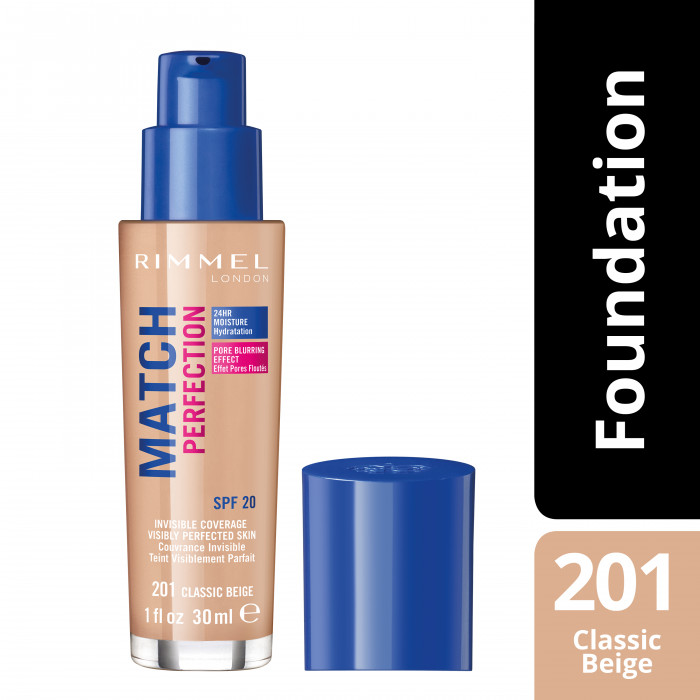 MATCH PERFECTION FOUNDATION 201-CLASSIC BEIGE