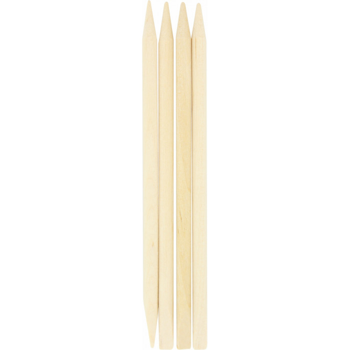 DISNA BAJAPIELES MADERA DE BOJ (4 UNDS) - 9.5 CM