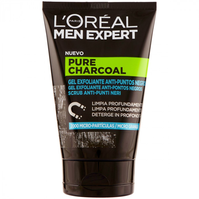 L´OREAL MEN PURE CHAR.EXFO.100
