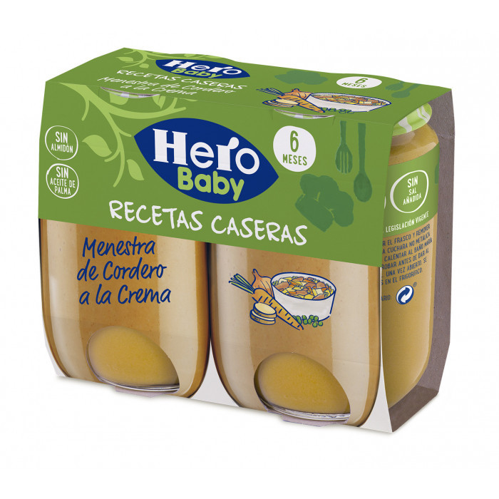 HBN REC.CASERAS MENESTRA CORDERO 2X190G 6U