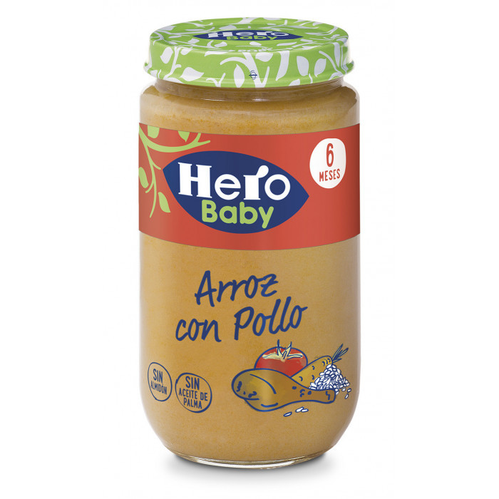 ARROZ POLLO TIERNO HBN FRS. 235G 12U
