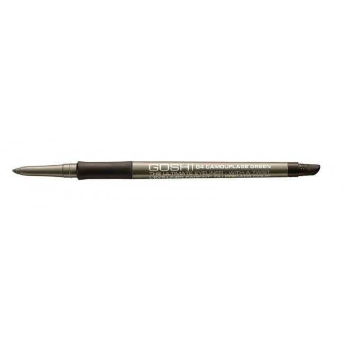 sommer Handel Portal THE ULTIMATE EYELINER - WITH A TWIST 04 CAMOUFLAGE GREEN - GOSH