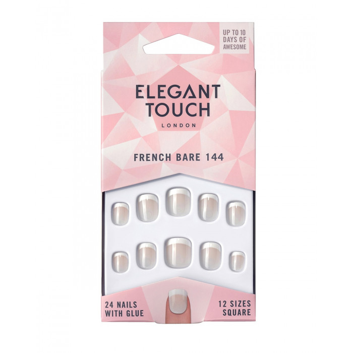 ET FRENCH NAILS - 144 (XS) (BARE) ELEGANT TOUCH