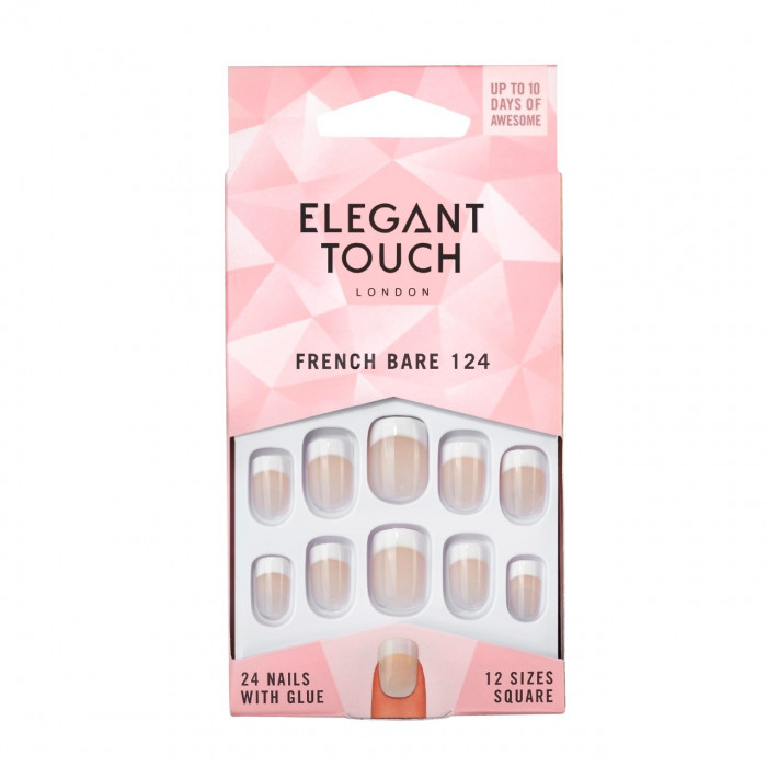 ET NATURAL FRENCH - 124 (S) (BARE) ELEGANT TOUCH