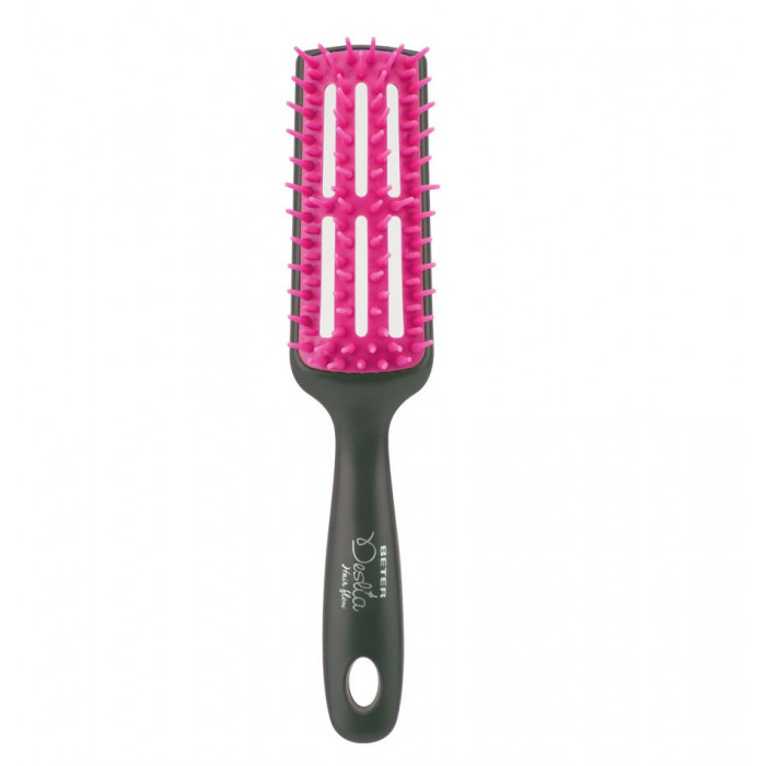 DESLIA HAIR FLOW CEPILLO DETANGLING ESQUELETO FUCSIA