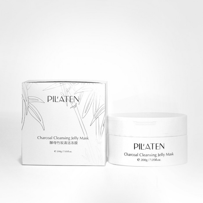 CHARCOAL CLEANSING JELLY MASK 200G - MASCARILLA CARBÓN