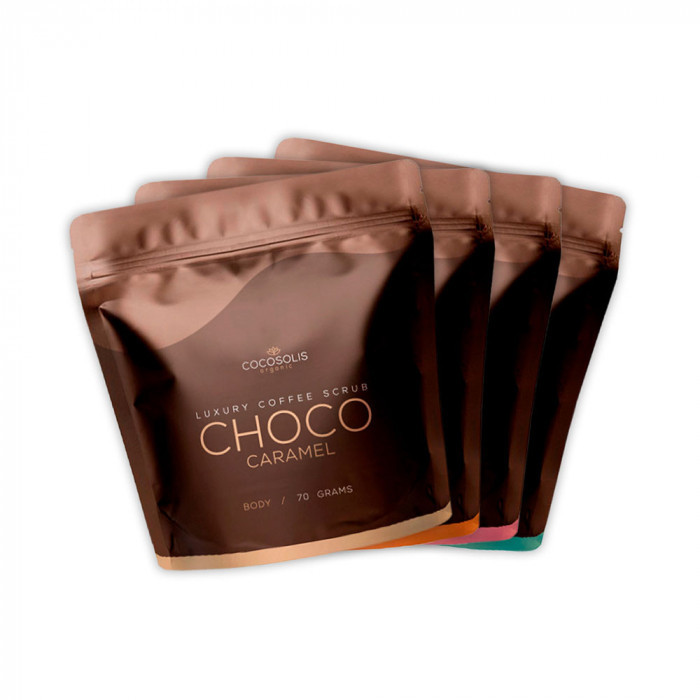 LUXURY COFFEE SCRUB BOX LOTE 4 PZ