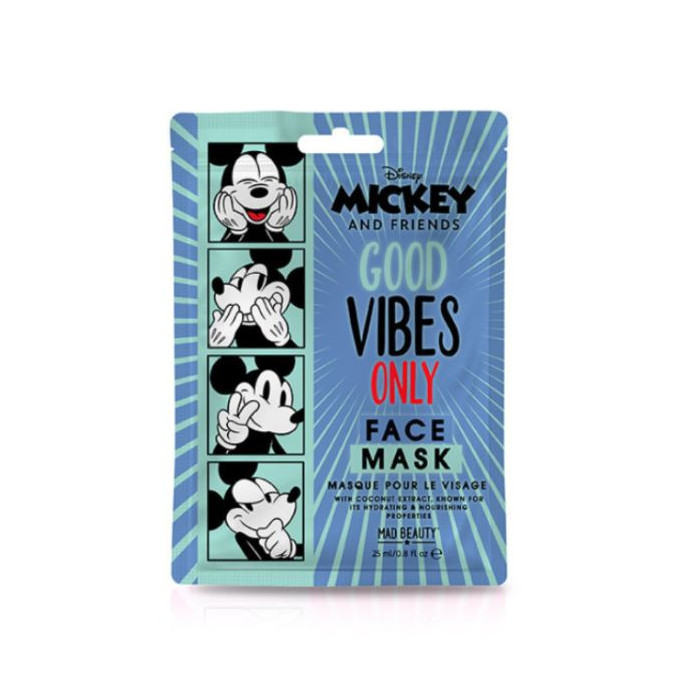 MICKEY & FRIENDS SHEET FACE MASK - MICKEY