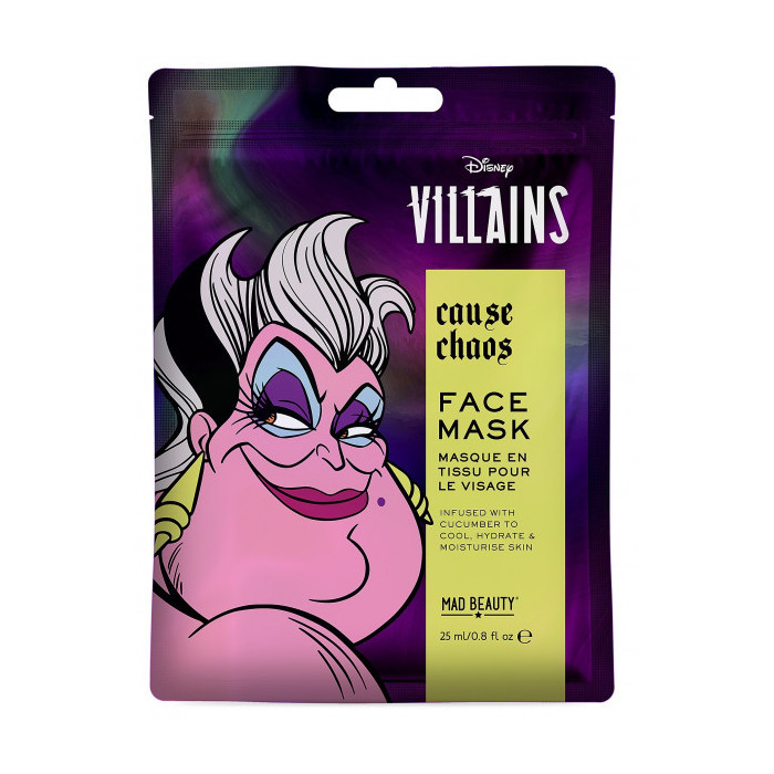 POP VILLAINS FACE MASK -URSULA