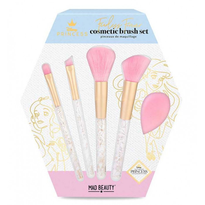 DISNEY ULTIMATE PRINCESS COSMETIC BRUSH SET-6PC