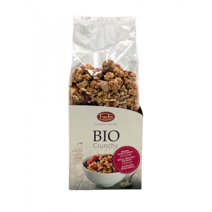 MUESLI WITH RED FRUITS 350 GR.