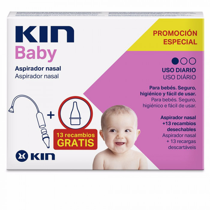 KIN BABY ASPIRADOR NASAL + RECAMBIO 2 U