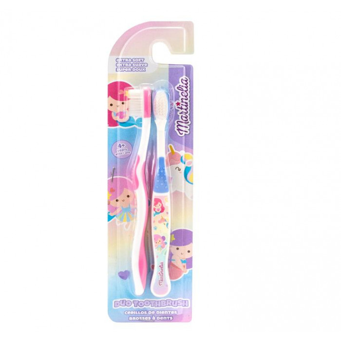 MARTINELIA TWIN TOOTH BRUSHES