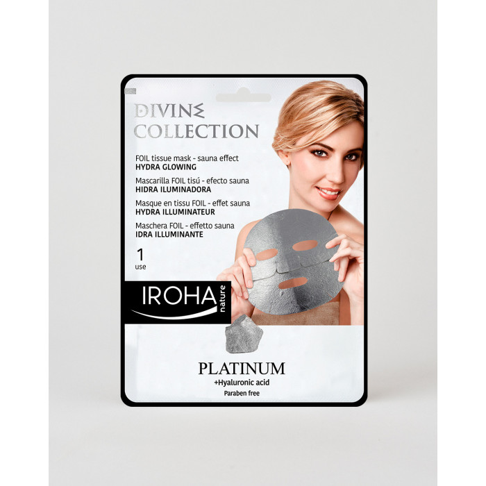 PLATINUM TISSUE HYDRA-GLOWING FACE MASK 1 USE