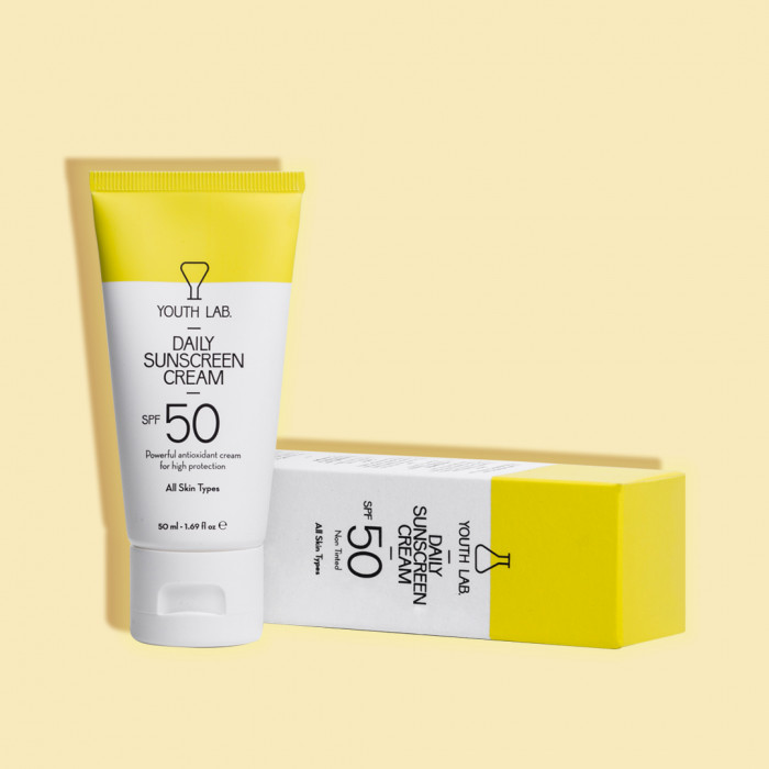 DAILY SUNSCREEN CREAM SPF50 NOT TINTED ALL SKIN TYPES 50ML