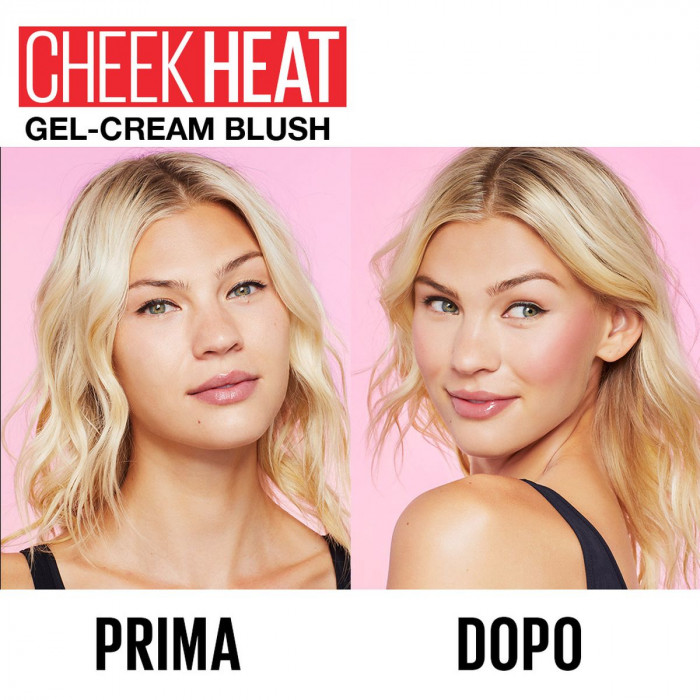CHEEK HEAT SHEER GEL-CREAM BLUSH 25-FUCHSIA SPARK