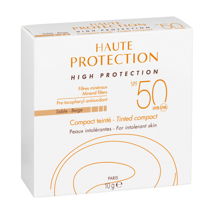 SOLAIRE HAUTE PROTECTION COMPACT TEINTE SPF50 SABLE 10 GR
